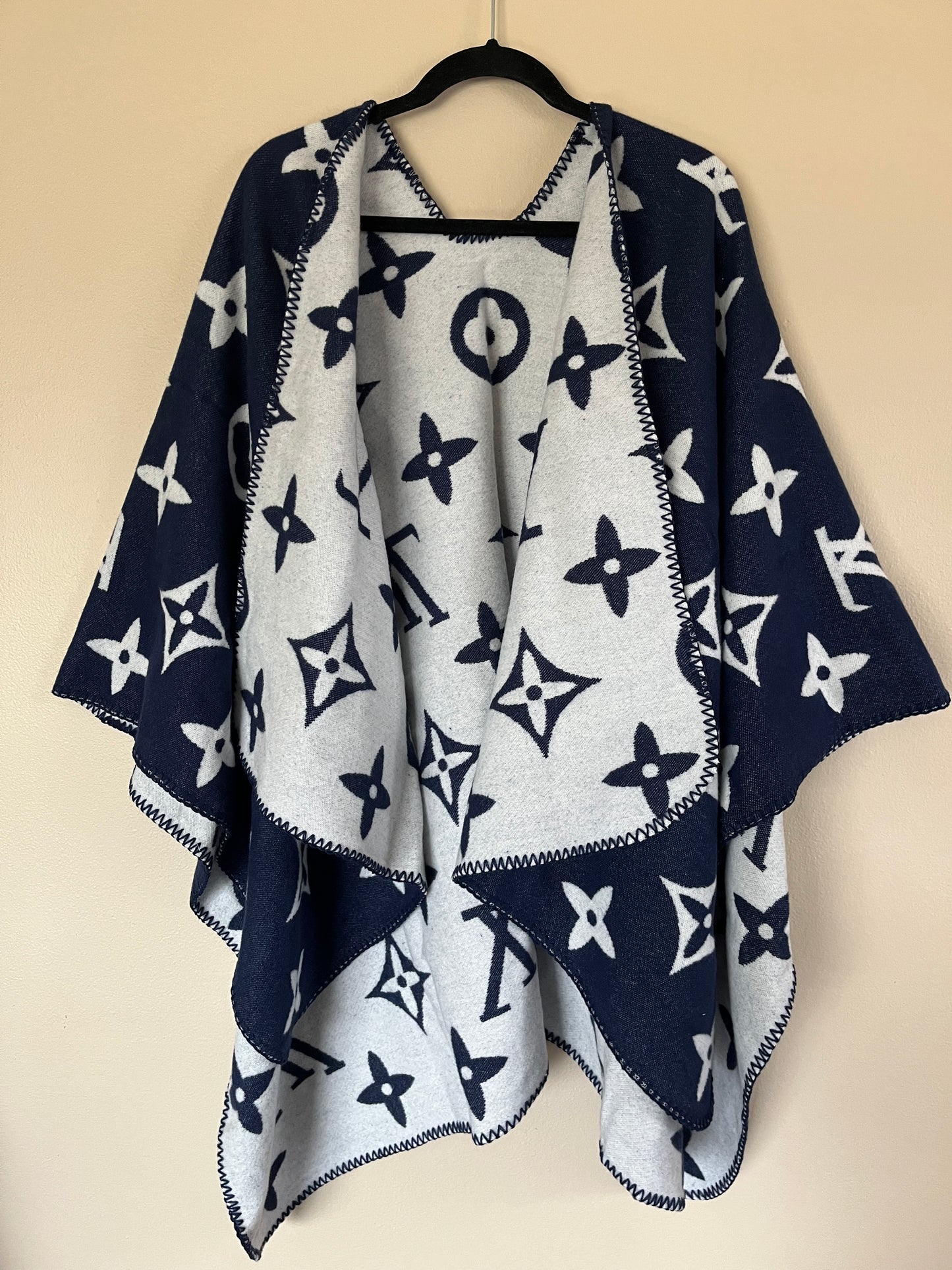 BLUE LV INSPIRED CAPE